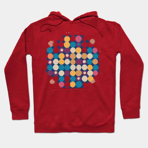 contemporary dot pattern Hoodie by goingplaces